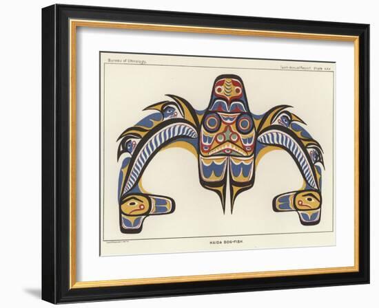 Haida Dog-Fish-null-Framed Giclee Print