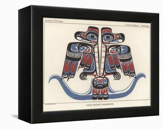 Haida Double Thunderbird-null-Framed Premier Image Canvas