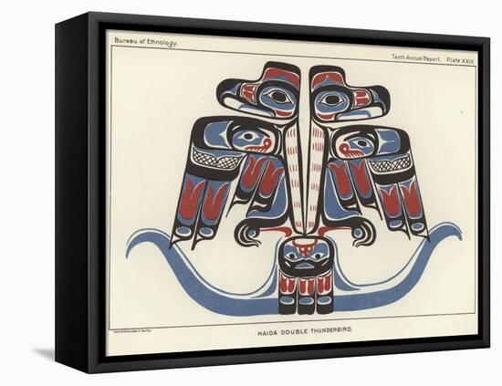 Haida Double Thunderbird-null-Framed Premier Image Canvas