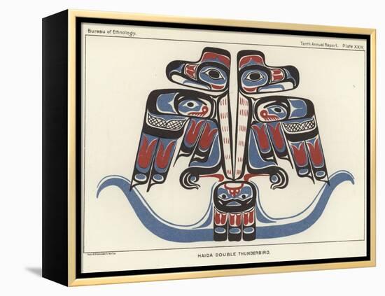 Haida Double Thunderbird-null-Framed Premier Image Canvas