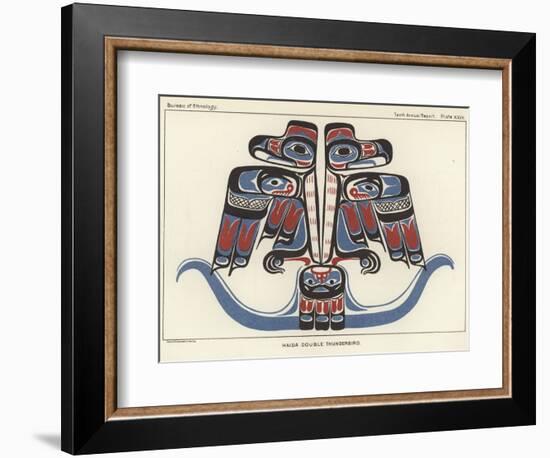 Haida Double Thunderbird-null-Framed Giclee Print