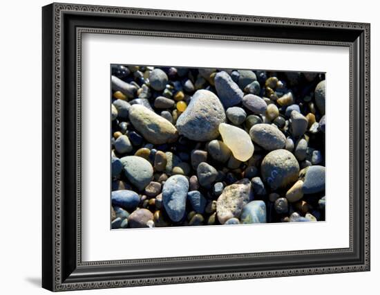 Haida Gwaii Islands, British Columbia. Agates are Found on Many of the Beaches on Graham Island-Richard Wright-Framed Photographic Print