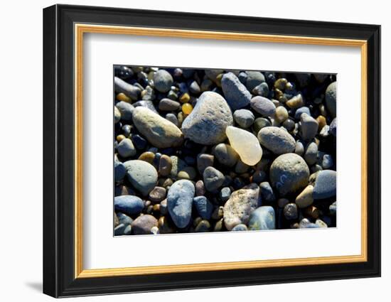 Haida Gwaii Islands, British Columbia. Agates are Found on Many of the Beaches on Graham Island-Richard Wright-Framed Photographic Print