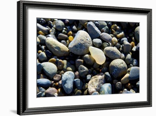 Haida Gwaii Islands, British Columbia. Agates are Found on Many of the Beaches on Graham Island-Richard Wright-Framed Photographic Print