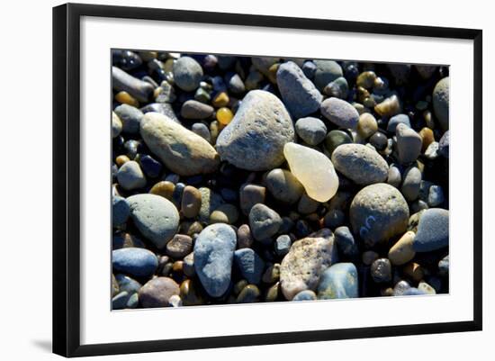 Haida Gwaii Islands, British Columbia. Agates are Found on Many of the Beaches on Graham Island-Richard Wright-Framed Photographic Print