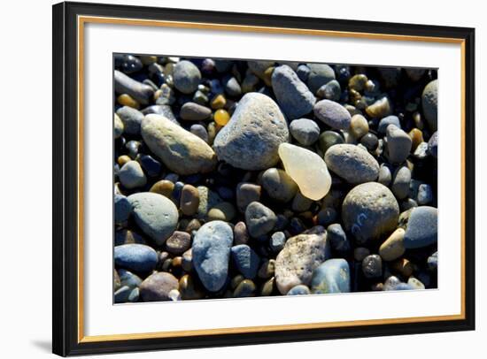 Haida Gwaii Islands, British Columbia. Agates are Found on Many of the Beaches on Graham Island-Richard Wright-Framed Photographic Print