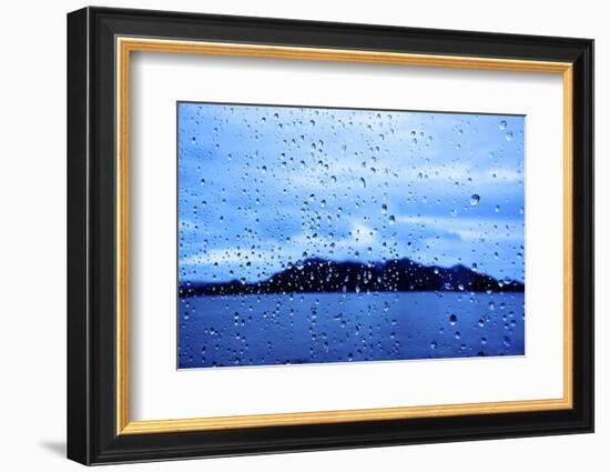 Haida Gwaii Islands, British Columbia. Hecate Strait Between Prince Rupert and Haida Gwaii-Richard Wright-Framed Photographic Print