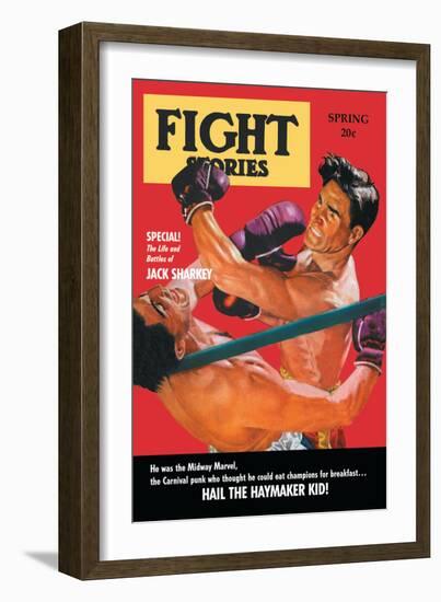 Hail the Haymaker Kid-null-Framed Premium Giclee Print