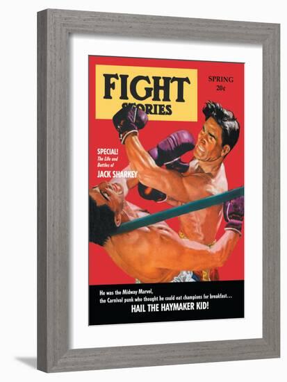 Hail the Haymaker Kid-null-Framed Art Print