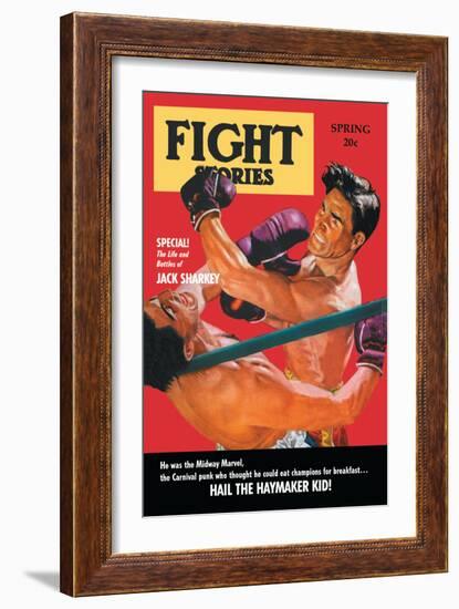 Hail the Haymaker Kid-null-Framed Art Print