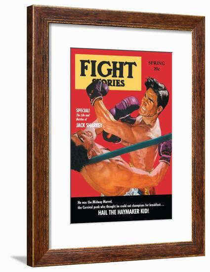 Hail the Haymaker Kid-null-Framed Art Print