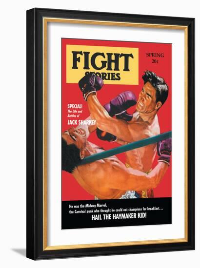 Hail the Haymaker Kid-null-Framed Art Print