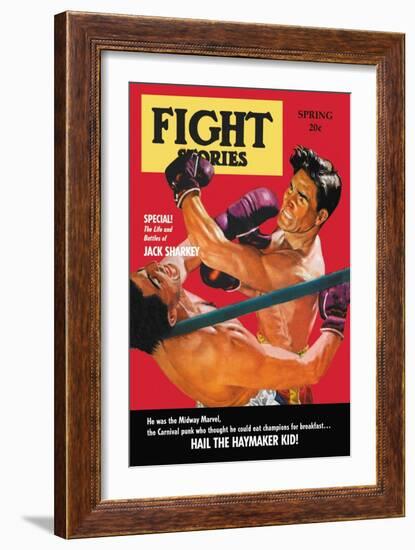 Hail the Haymaker Kid-null-Framed Art Print