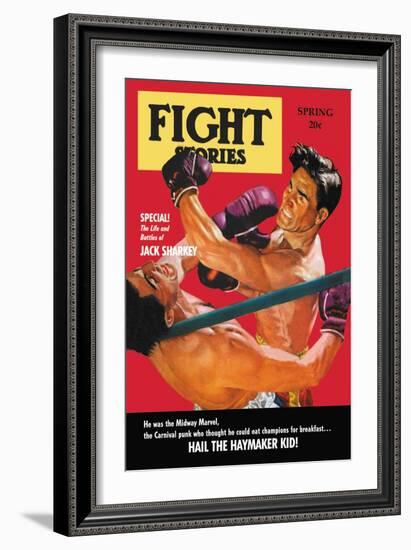 Hail the Haymaker Kid-null-Framed Art Print