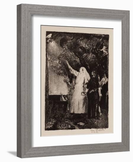 Hail to Peace, Christmas 1918-George Wesley Bellows-Framed Giclee Print