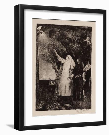 Hail to Peace, Christmas 1918-George Wesley Bellows-Framed Giclee Print