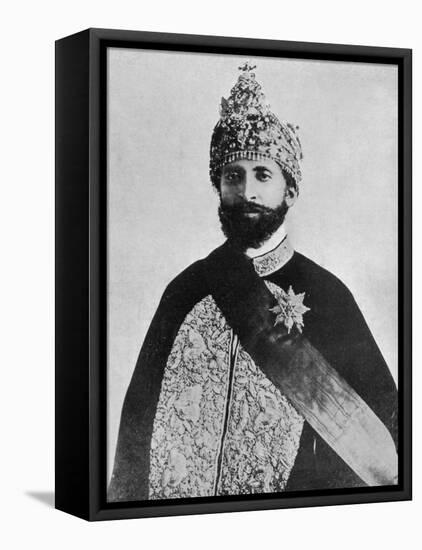 Haile Selassie Emperor of Ethiopia-null-Framed Premier Image Canvas