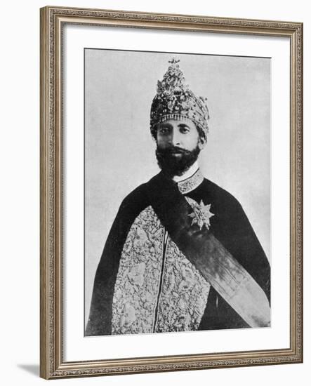 Haile Selassie Emperor of Ethiopia-null-Framed Photographic Print