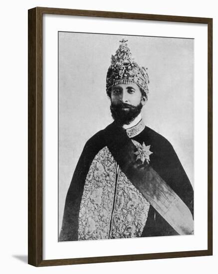 Haile Selassie Emperor of Ethiopia-null-Framed Photographic Print