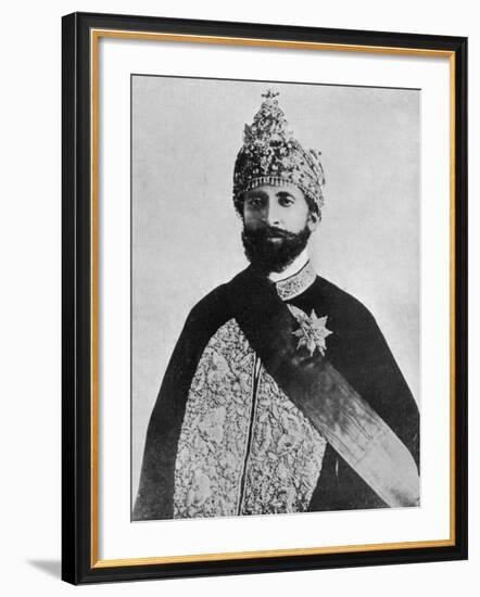 Haile Selassie Emperor of Ethiopia-null-Framed Photographic Print