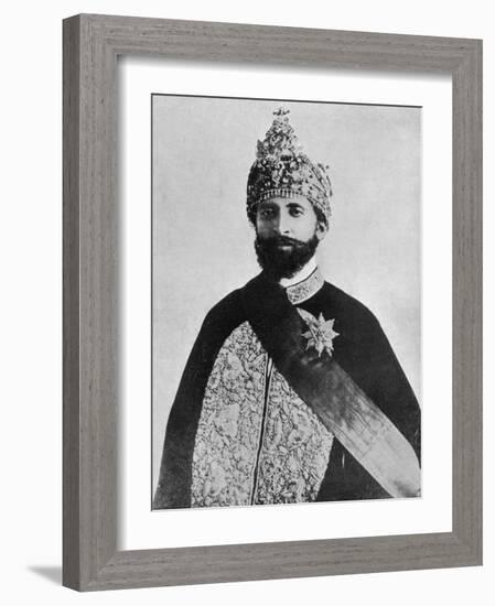 Haile Selassie Emperor of Ethiopia-null-Framed Photographic Print