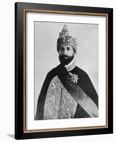 Haile Selassie Emperor of Ethiopia-null-Framed Photographic Print