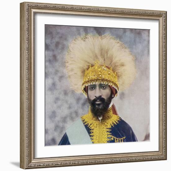 Haile Selassie Emperor of Ethiopia-null-Framed Photographic Print