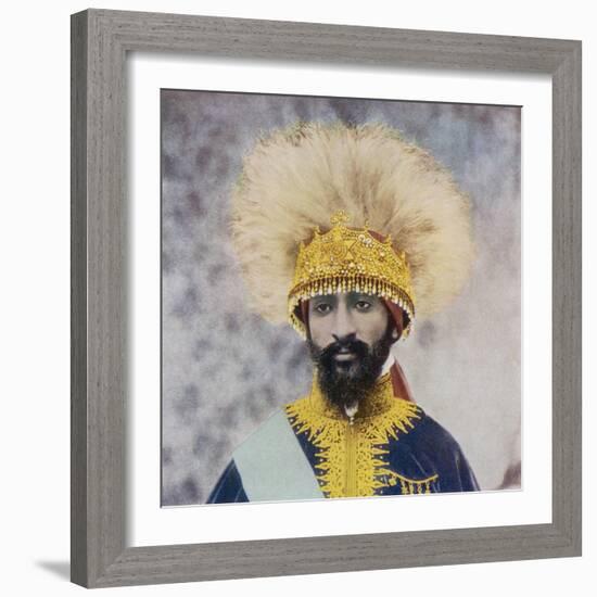 Haile Selassie Emperor of Ethiopia-null-Framed Photographic Print