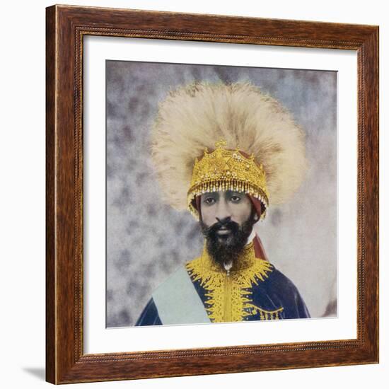 Haile Selassie Emperor of Ethiopia-null-Framed Photographic Print