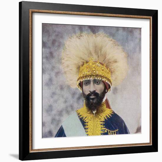 Haile Selassie Emperor of Ethiopia-null-Framed Photographic Print