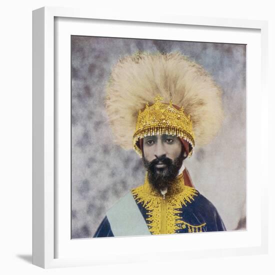Haile Selassie Emperor of Ethiopia-null-Framed Photographic Print