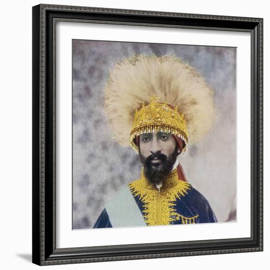 Haile Selassie Emperor of Ethiopia-null-Framed Photographic Print