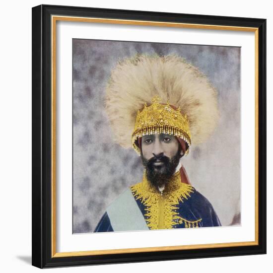 Haile Selassie Emperor of Ethiopia-null-Framed Photographic Print