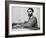 Haile Selassie in his study at the palace, Addis Ababa, c.1942.-null-Framed Photographic Print