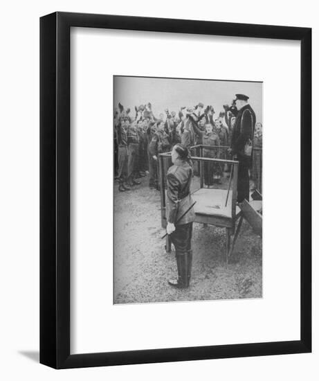'Hailed by the New Men of his Old Regiment', 1941-Unknown-Framed Photographic Print