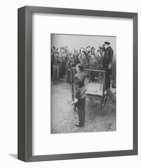 'Hailed by the New Men of his Old Regiment', 1941-Unknown-Framed Photographic Print