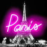 Neon Paris WB-Hailey Carr-Art Print