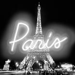 Neon Paris WB-Hailey Carr-Art Print