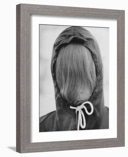 Hair Being Worn over Face-Robert W^ Kelley-Framed Photographic Print