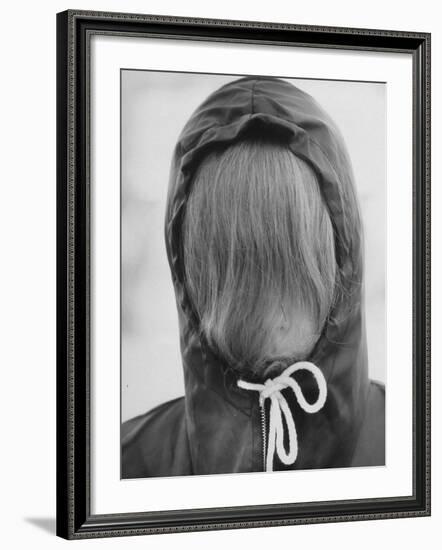 Hair Being Worn over Face-Robert W^ Kelley-Framed Photographic Print