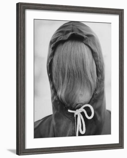 Hair Being Worn over Face-Robert W^ Kelley-Framed Photographic Print
