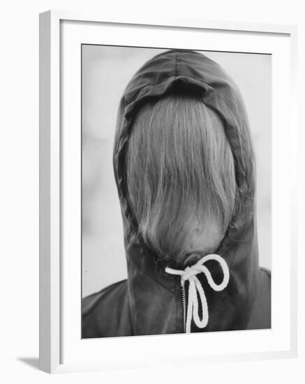 Hair Being Worn over Face-Robert W^ Kelley-Framed Photographic Print