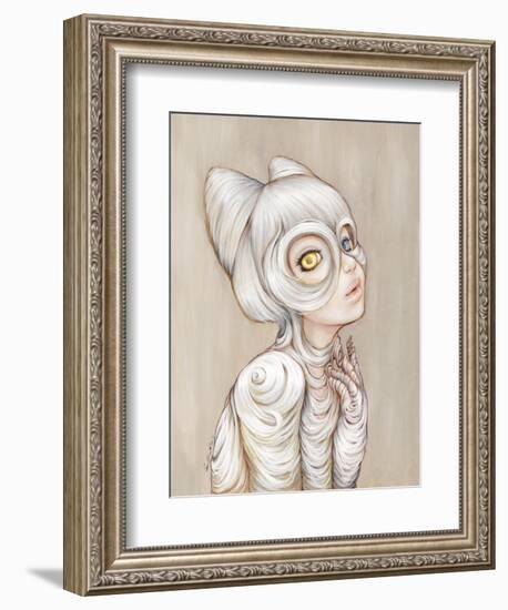 Hairball-Camilla D'Errico-Framed Art Print