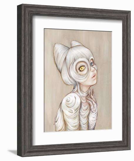 Hairball-Camilla D'Errico-Framed Art Print