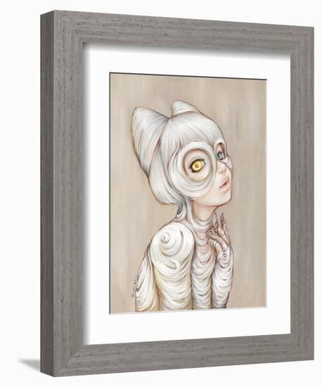 Hairball-Camilla D'Errico-Framed Art Print