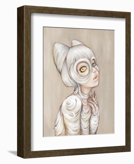 Hairball-Camilla D'Errico-Framed Art Print