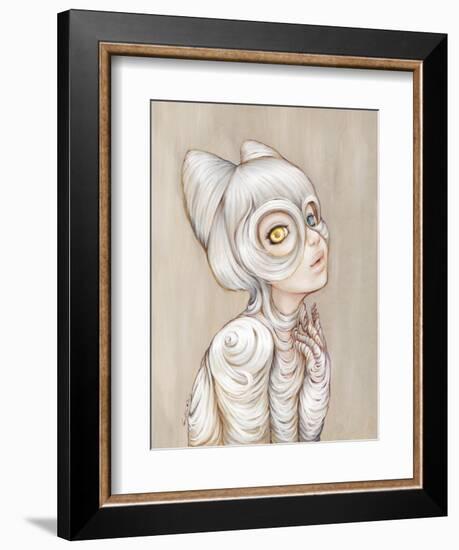 Hairball-Camilla D'Errico-Framed Art Print