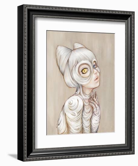 Hairball-Camilla D'Errico-Framed Art Print