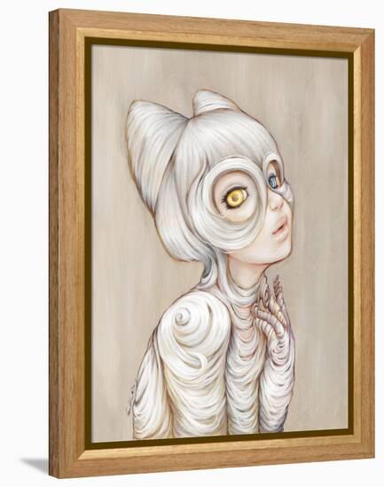 Hairball-Camilla D'Errico-Framed Stretched Canvas