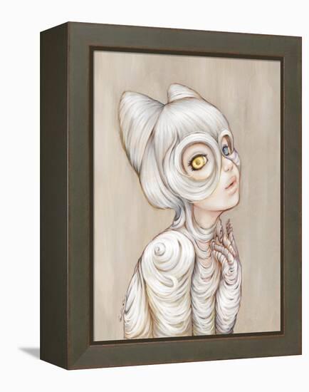 Hairball-Camilla D'Errico-Framed Stretched Canvas